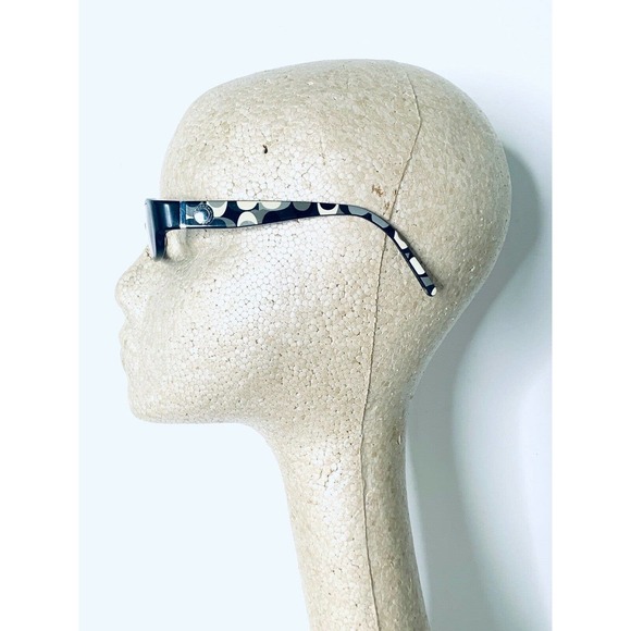 Coach Black Rectangular Frame Glasses - Picture 12 of 12